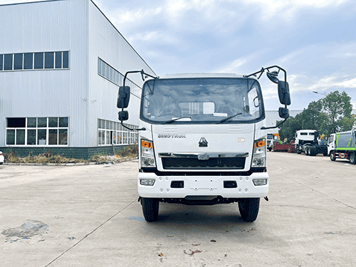 4X2 GARBAGE TRUCK BY HYDRAULIC COMPACTOR-8