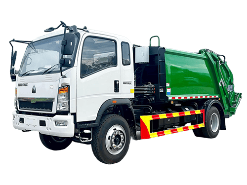 4X2 GARBAGE TRUCK BY HYDRAULIC COMPACTOR