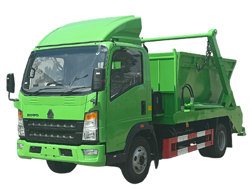 HOWO 4X2 SWING ARM GARBAGE TRUCK