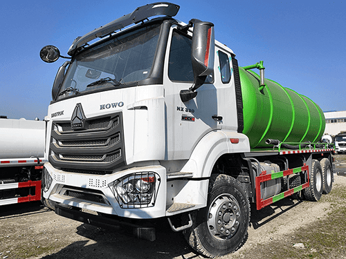 HOWO NX VACUUM TANK TRUCK FOR SEWAGE SUNCTION-7