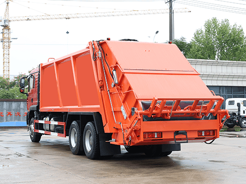 HYDRAULIC GARBAGE COMPACTOR TRUCK LARGE CAPACITY-5