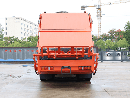 HYDRAULIC GARBAGE COMPACTOR TRUCK LARGE CAPACITY-6