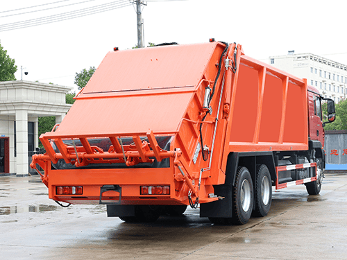 HYDRAULIC GARBAGE COMPACTOR TRUCK LARGE CAPACITY-7