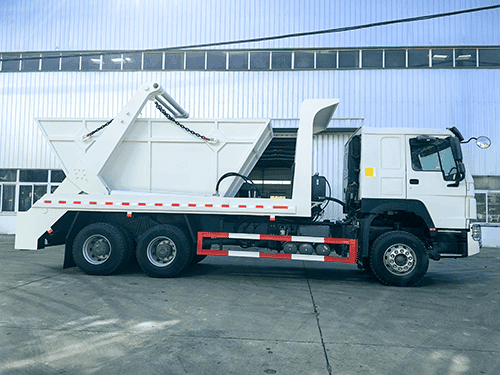 HYDRAULIC SWING ARM GARBAGE TRUCK-17