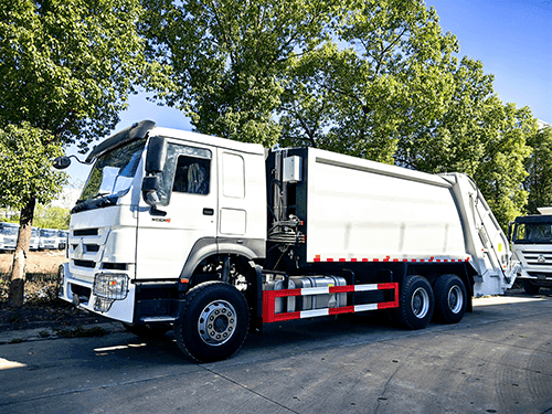 SINOTRUK GARBAGE COMPACTOR TRUCK SANITATION TRUCK-2