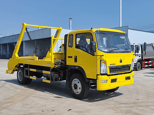 SKIP LOADER GARGABE TRUCK FOR WAST COLLECTION-1